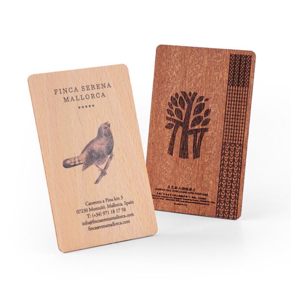 Wooden NFC Cards