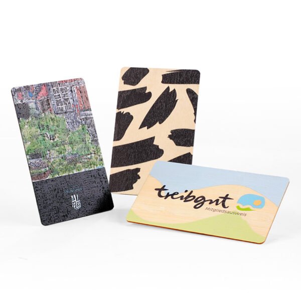 Wooden NFC Cards
