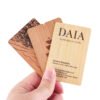 Hotel Wooden Cards